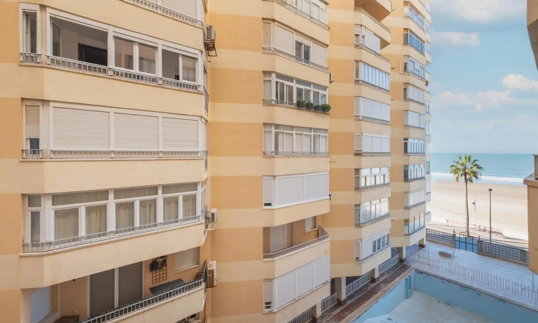 카디스 Disfruta Vacaciones Familiares Piso Frente Al Mar 아파트
